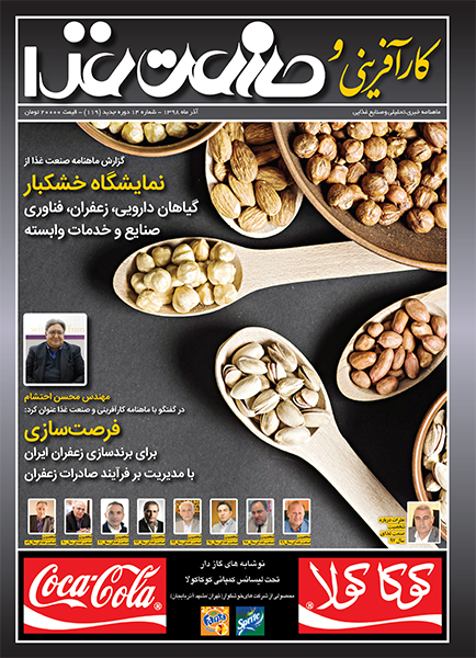 جلد مجله کارآفرینی و صنعت غذا 119
